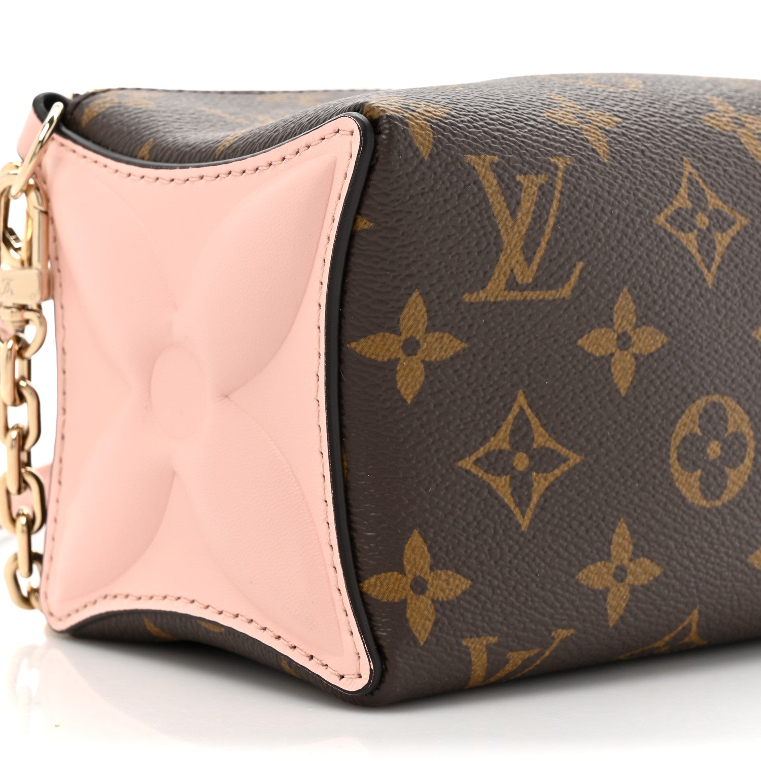 Louis Vuitton Monogram Bloom Pouch Rose Jasmin 9 of 9
