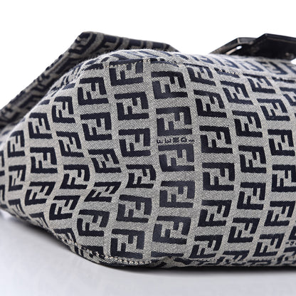 Fendi Zucchino Mama Baguette Navy 7 of 8