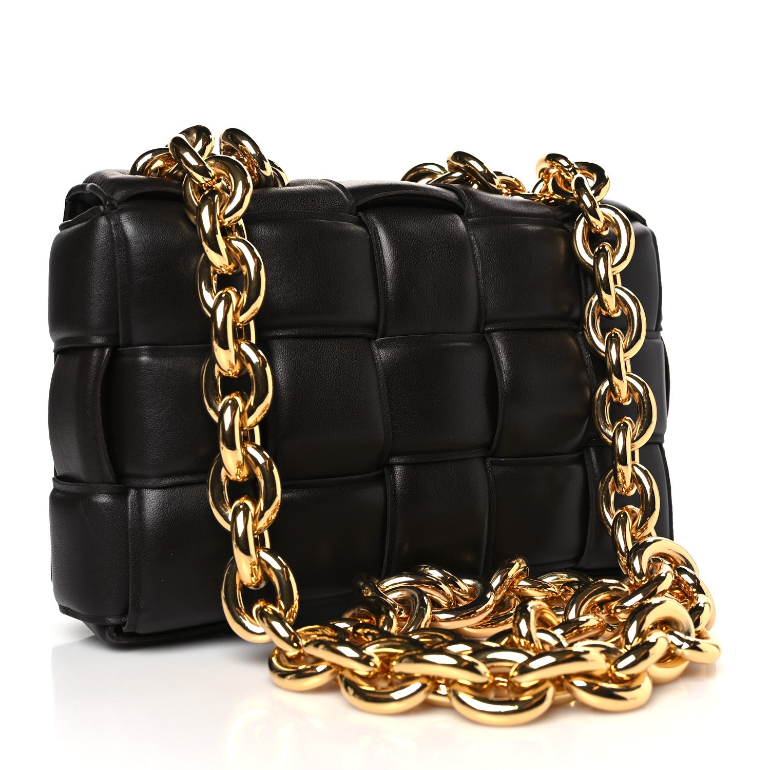 Bottega Veneta Nappa Maxi Intreccio Padded Cassette Crossbody Bag Fondant 3 of 9