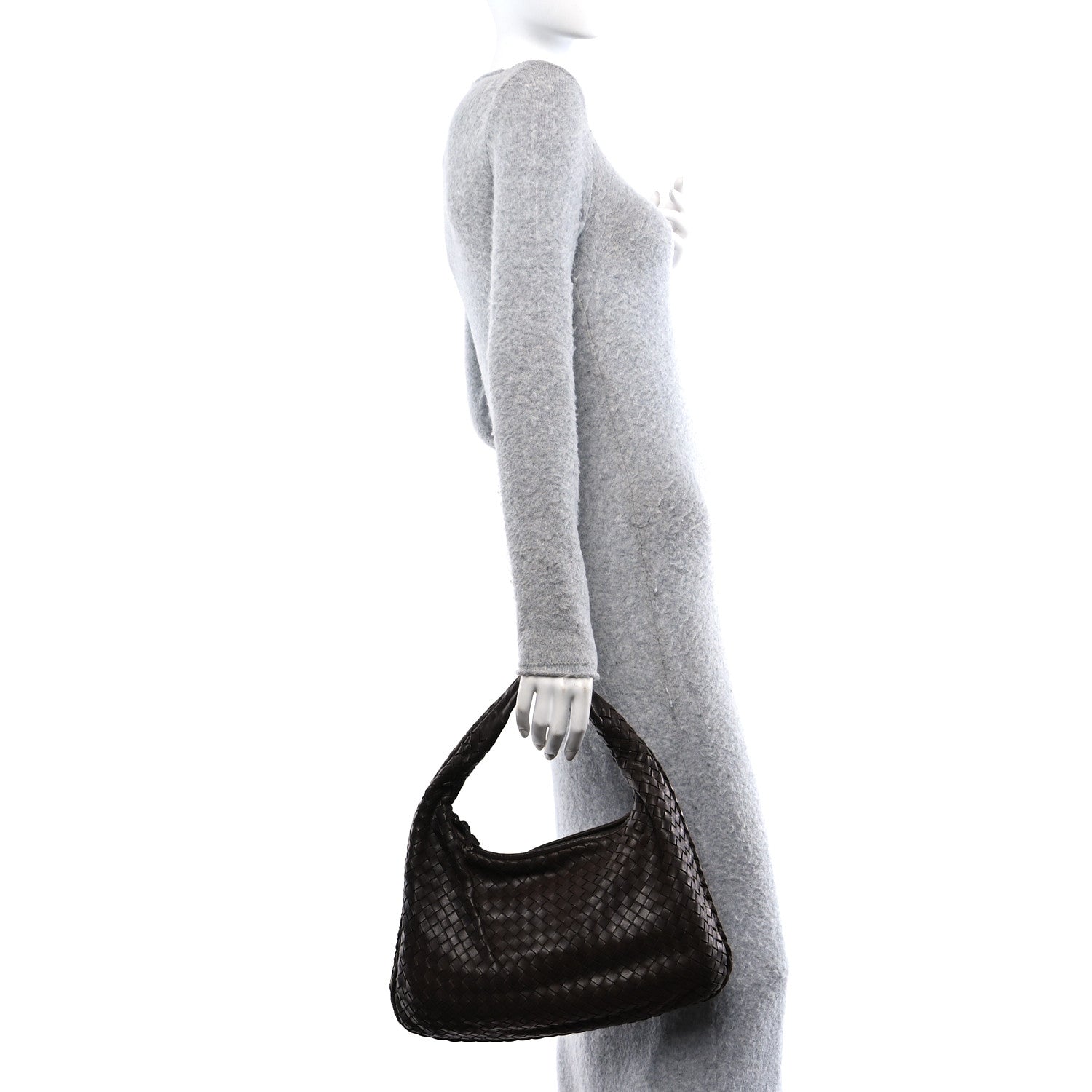Bottega Veneta Nappa Intrecciato Medium Veneta Hobo Ebano 2 of 11
