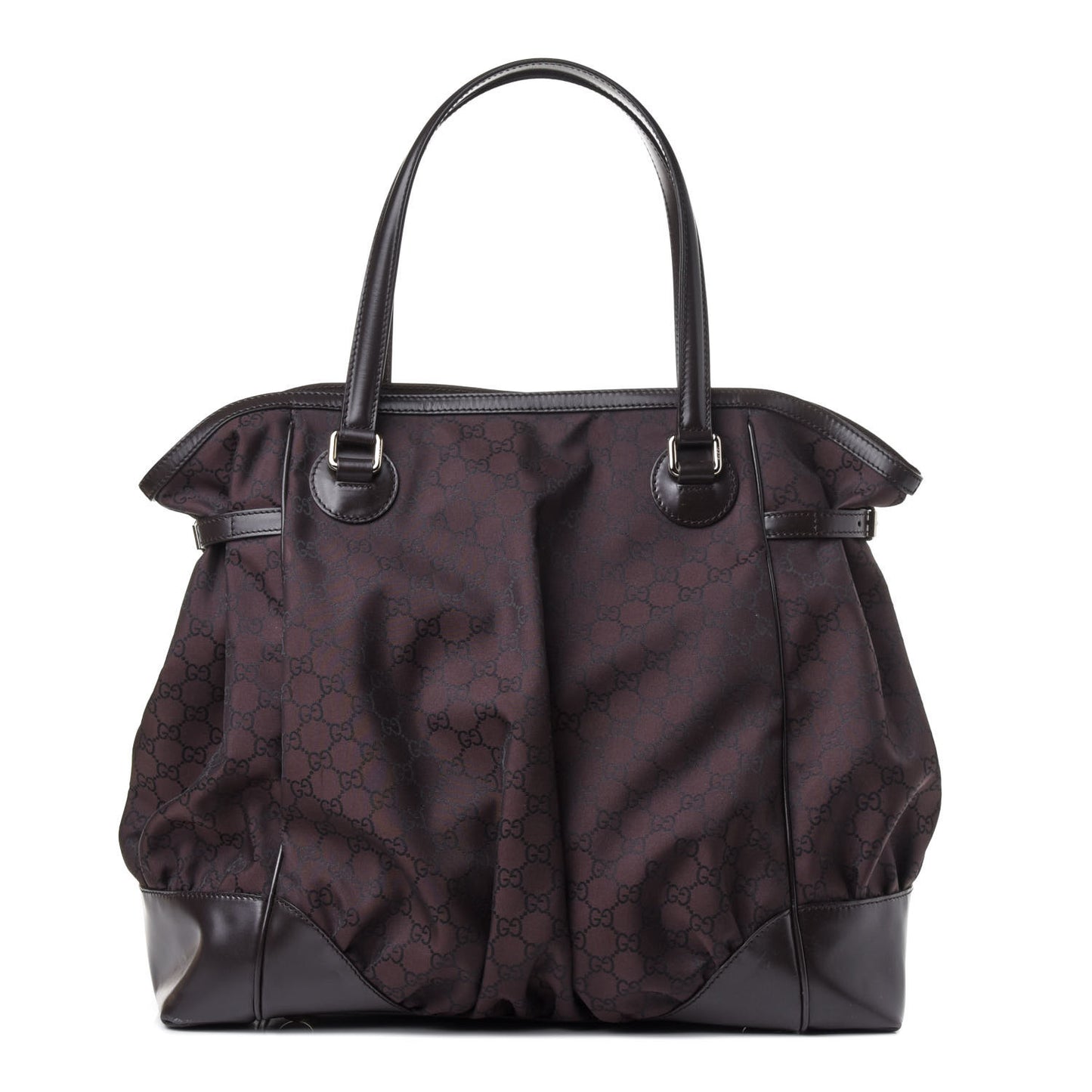Monogram Full Moon Tote Brown
