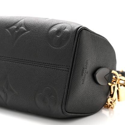 Louis Vuitton Empreinte Monogram Giant Speedy Bandouliere 20 Black 9 of 9