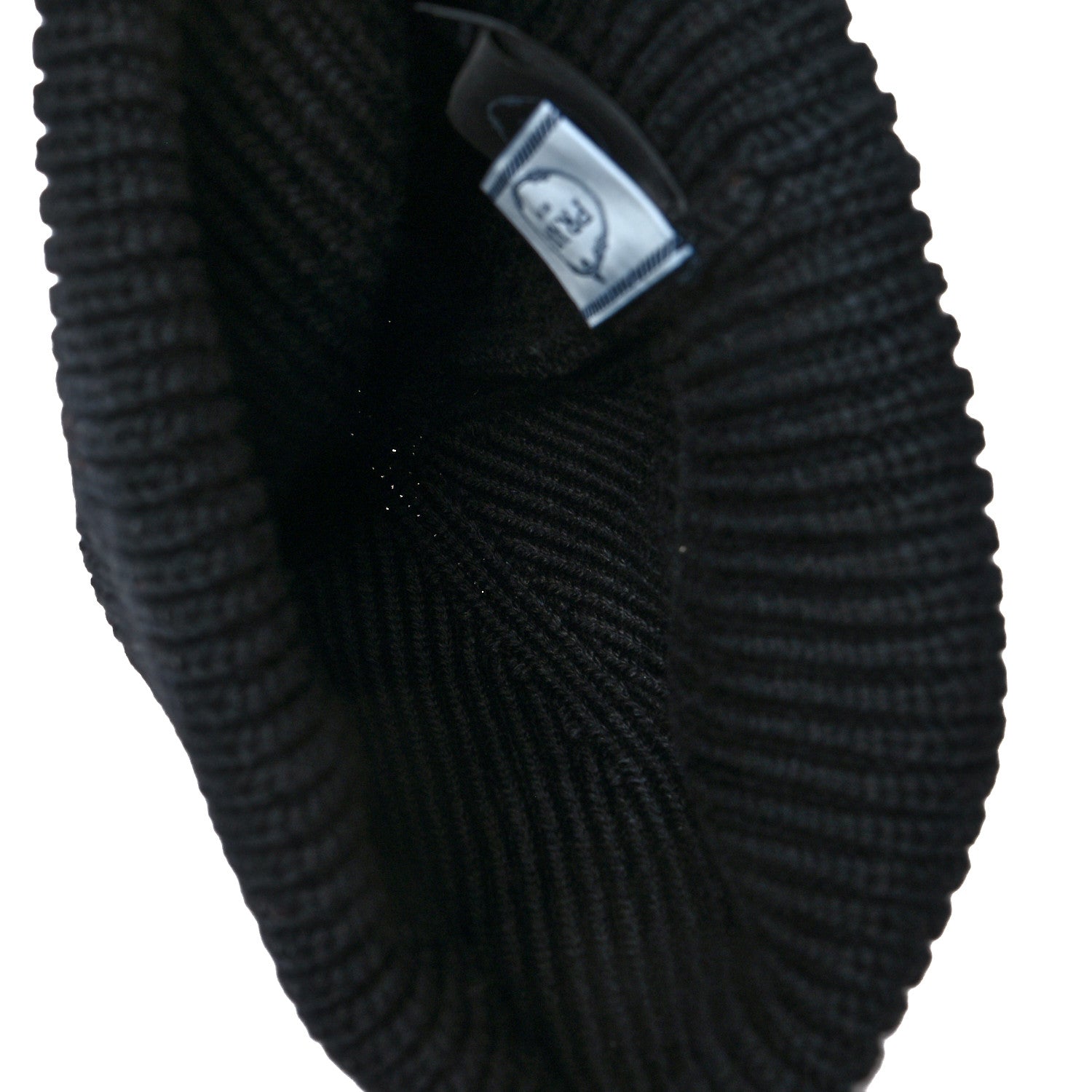 Prada Knit Racing Logo Beanie Black 3 of 4