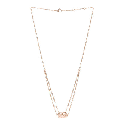 Chanel 18K Beige Gold Coco Crush Pendant Necklace 3 of 4