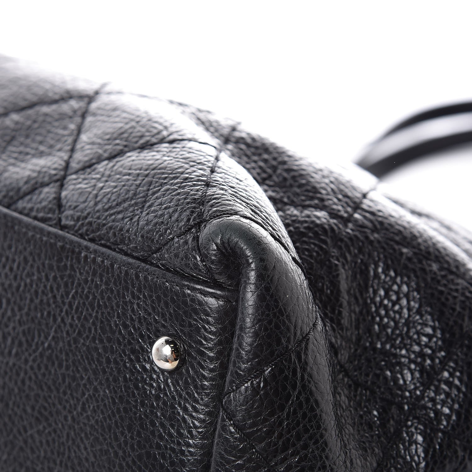 Chanel Glazed Calfskin Large On The Road Tote Black 11 of 15