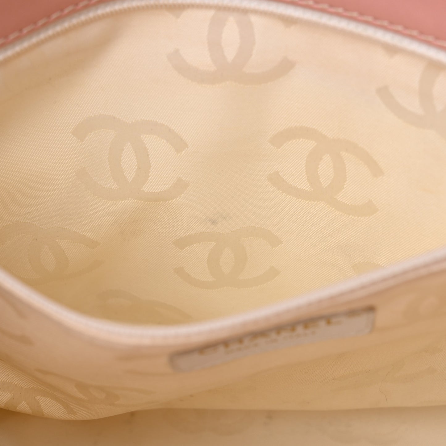 Calfskin Wild Stitch Tote Pink