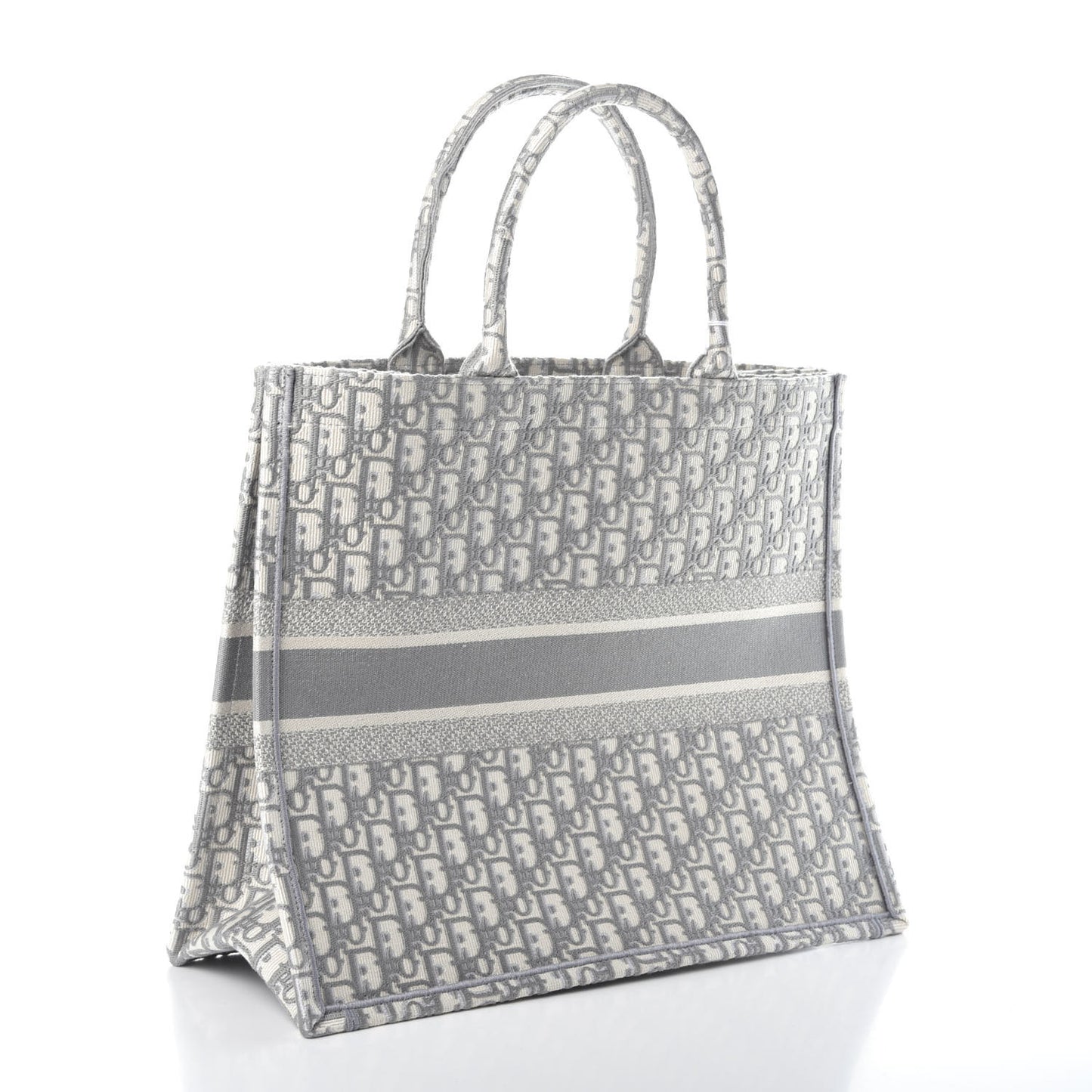 Oblique Large Book Tote Grey