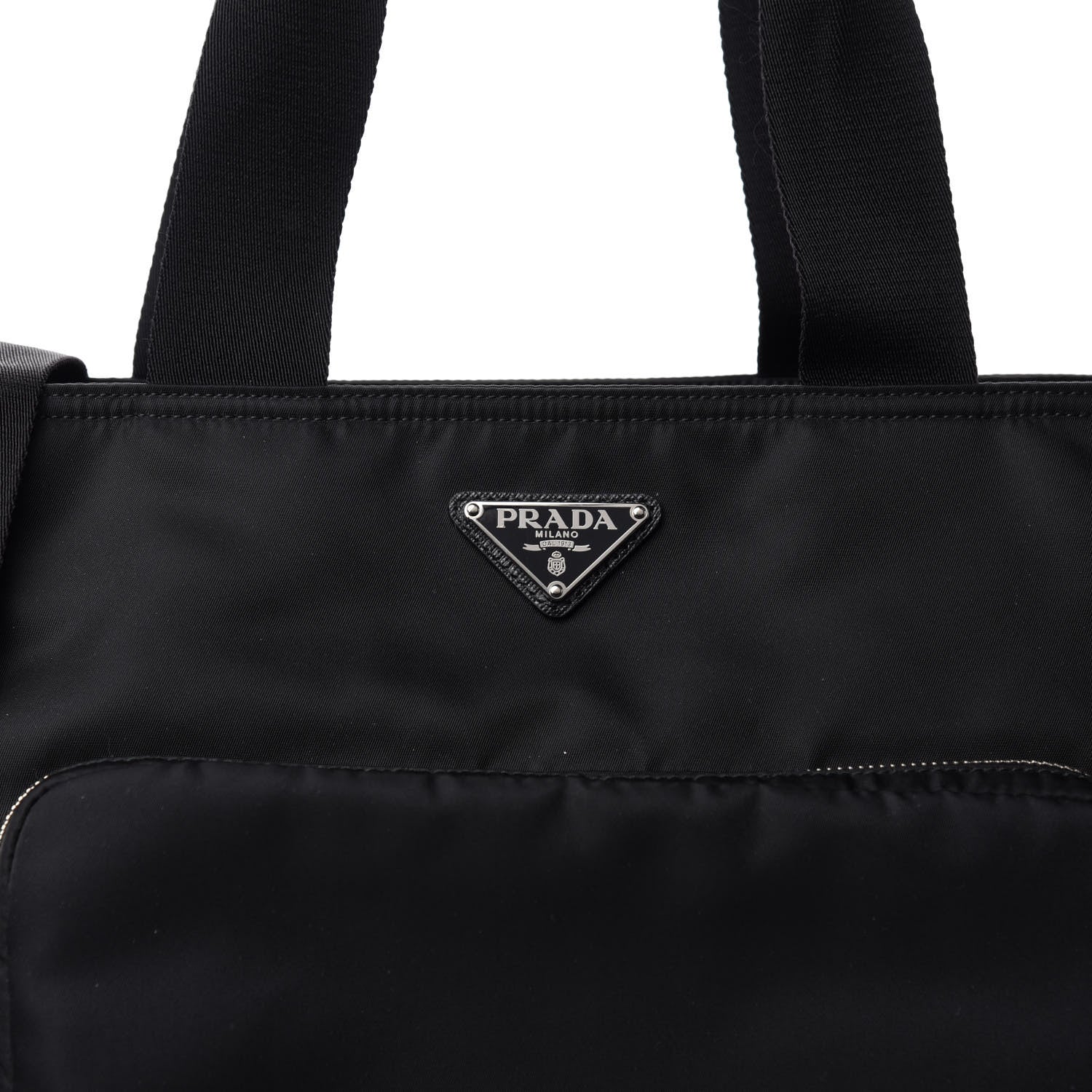 Prada Nylon Vela Baby Bag Black 12 of 12