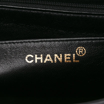 Chanel Lambskin Quilted Jumbo Single Flap Black 7 of 12