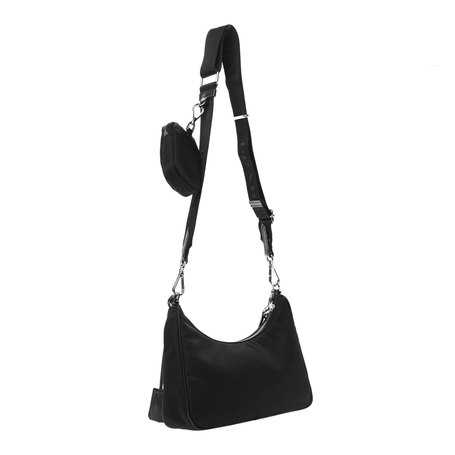 Prada Nylon Re-Edition 2005 Shoulder Bag Black 3 of 10