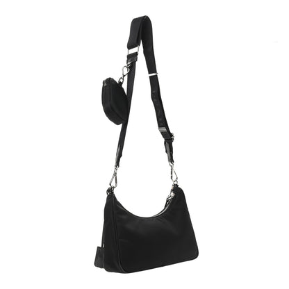Prada Nylon Re-Edition 2005 Shoulder Bag Black 3 of 10