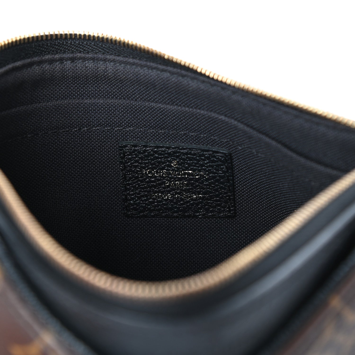 Louis Vuitton Monogram Pallas Clutch Black 6 of 8