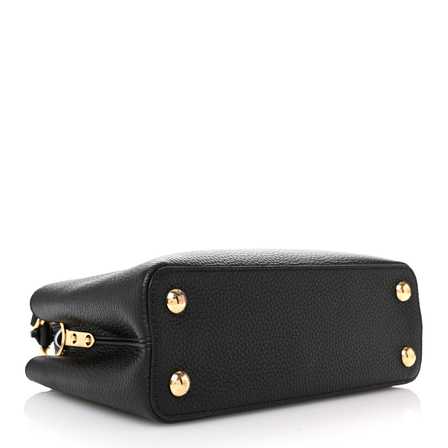 Louis Vuitton Taurillon Capucines BB Black 4 of 10
