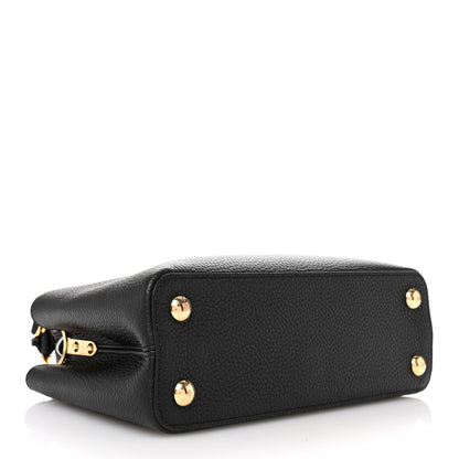 Louis Vuitton Taurillon Capucines BB Black 4 of 10