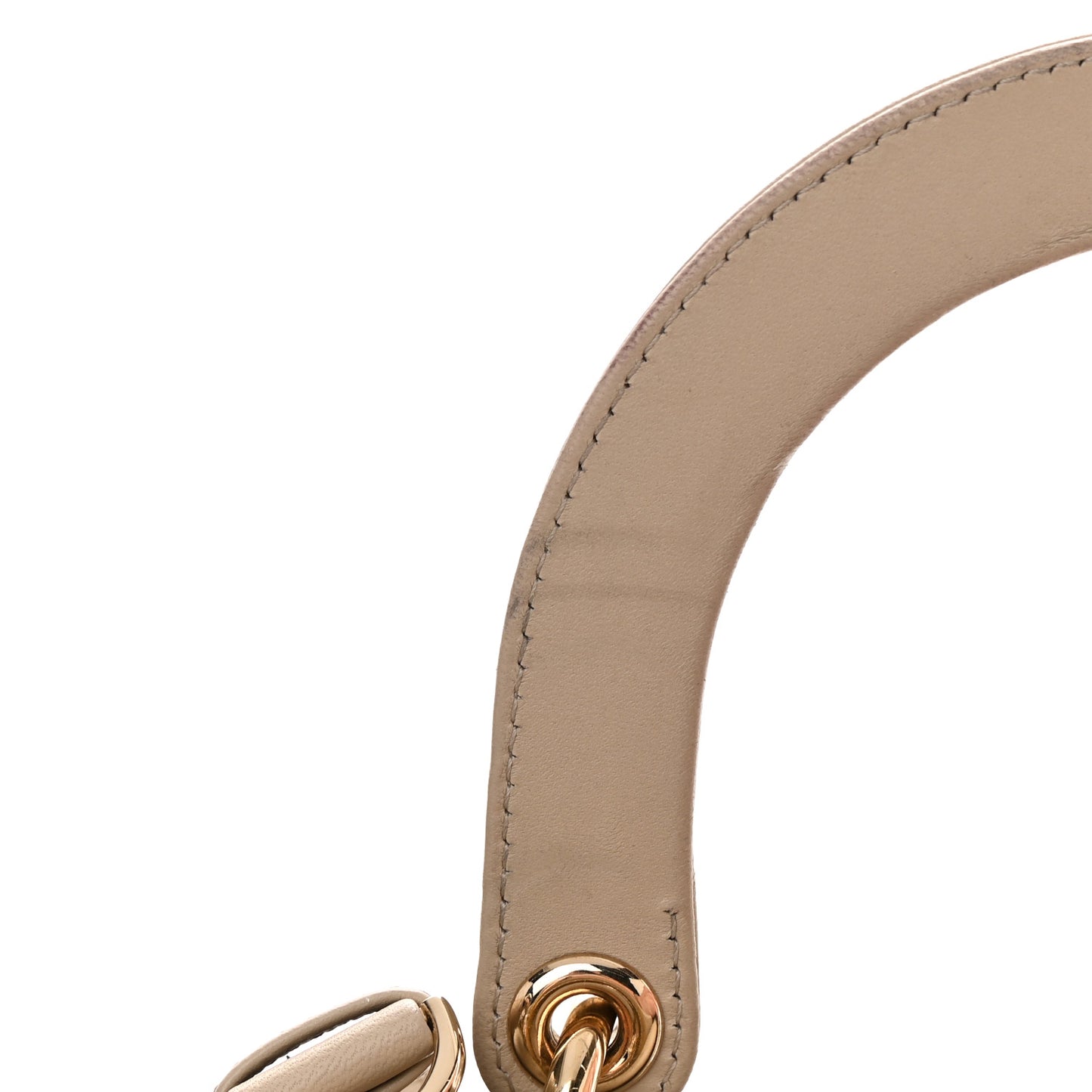 Lambskin Cannage Medium Lady Dior Beige