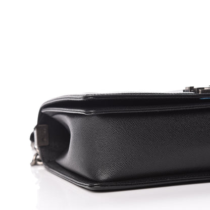Chanel Caviar Quilted New Medium Boy Flap Black 8 of 10