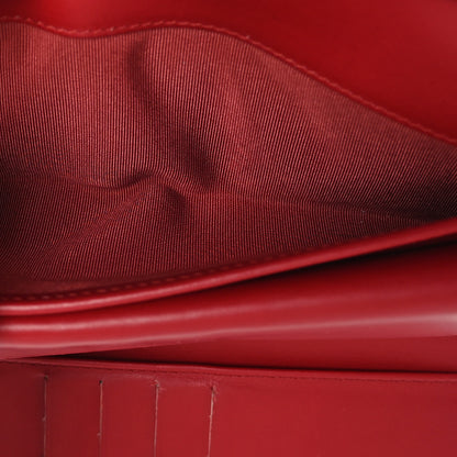 Chanel Caviar Quilted Large Flap Wallet Red 6 of 11