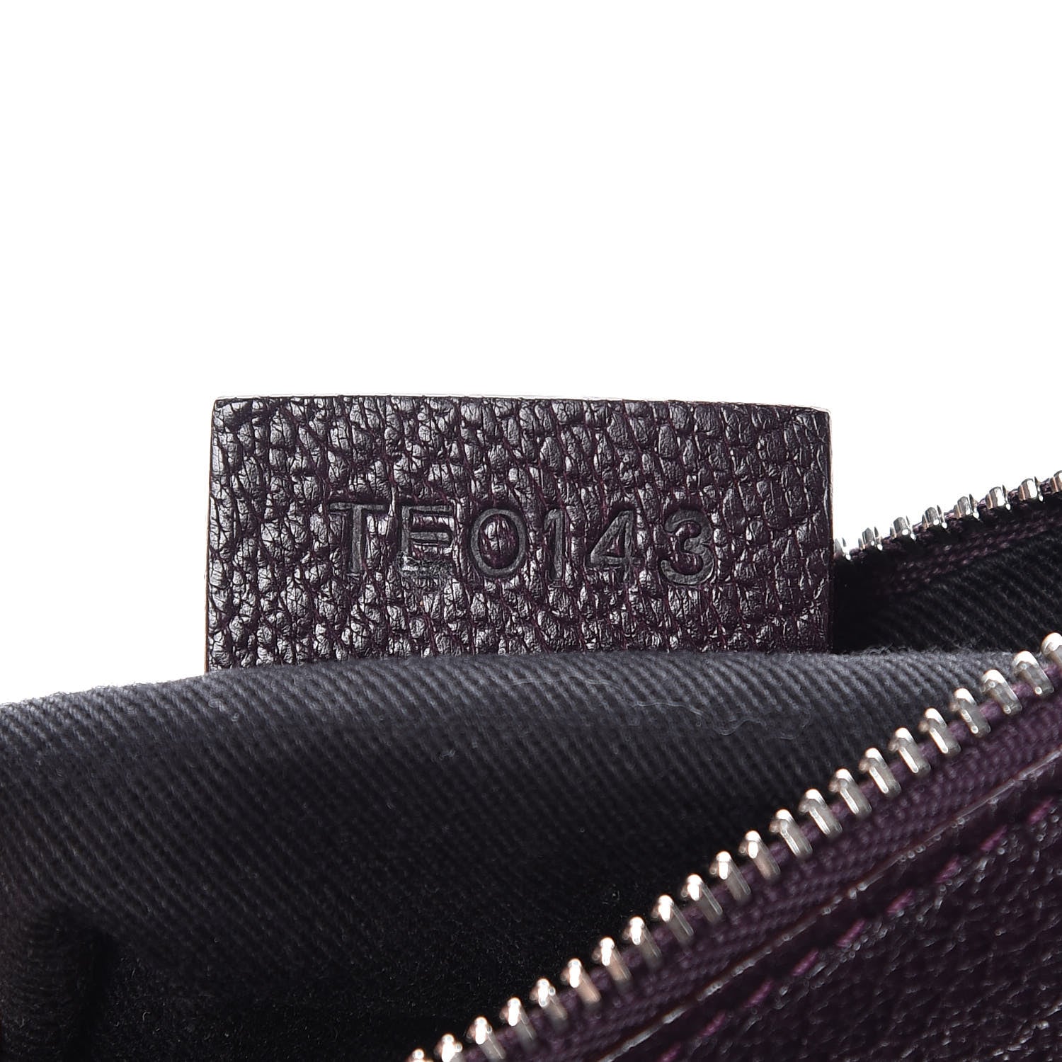 Givenchy Sugar Goatskin Pandora Wristlet Dark Purple 8 of 10