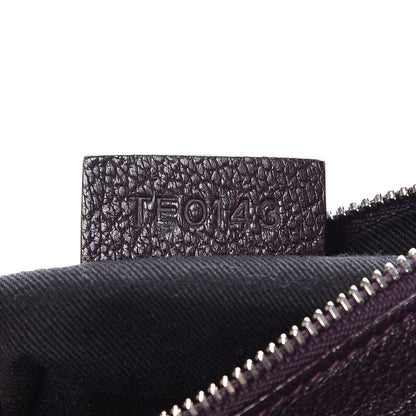 Givenchy Sugar Goatskin Pandora Wristlet Dark Purple 8 of 10