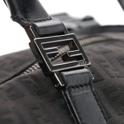 Fendi Zucchino Vitello Small Boston Black 15 of 18