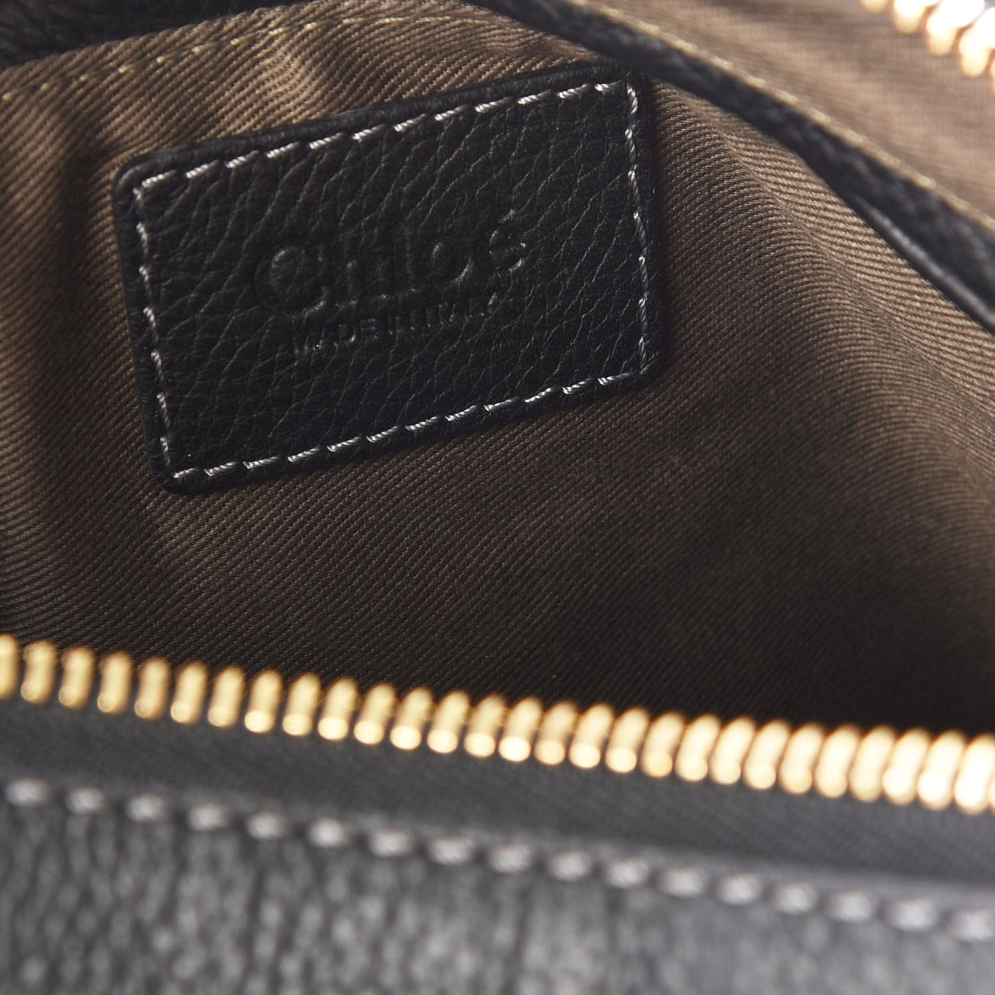 Calfskin Small Marcie Satchel Black