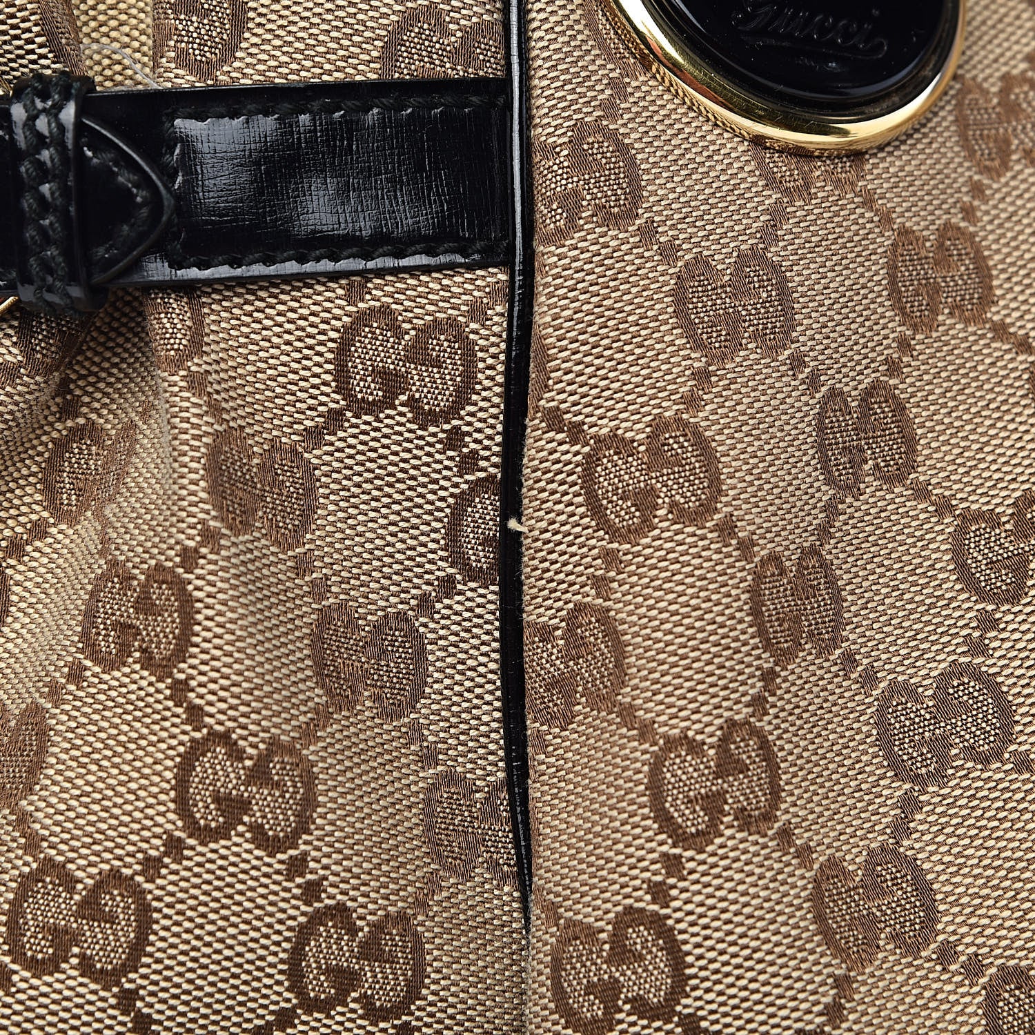 Gucci Monogram Full Moon Tote Black 16 of 27