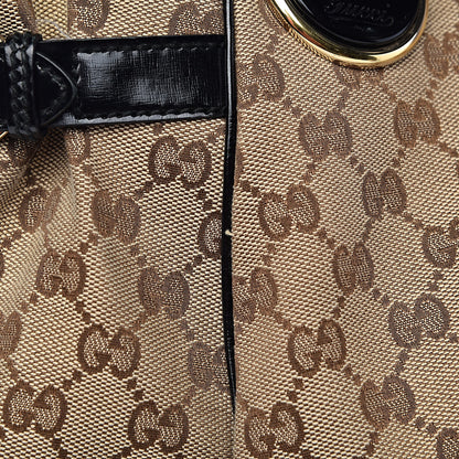 Gucci Monogram Full Moon Tote Black 16 of 27