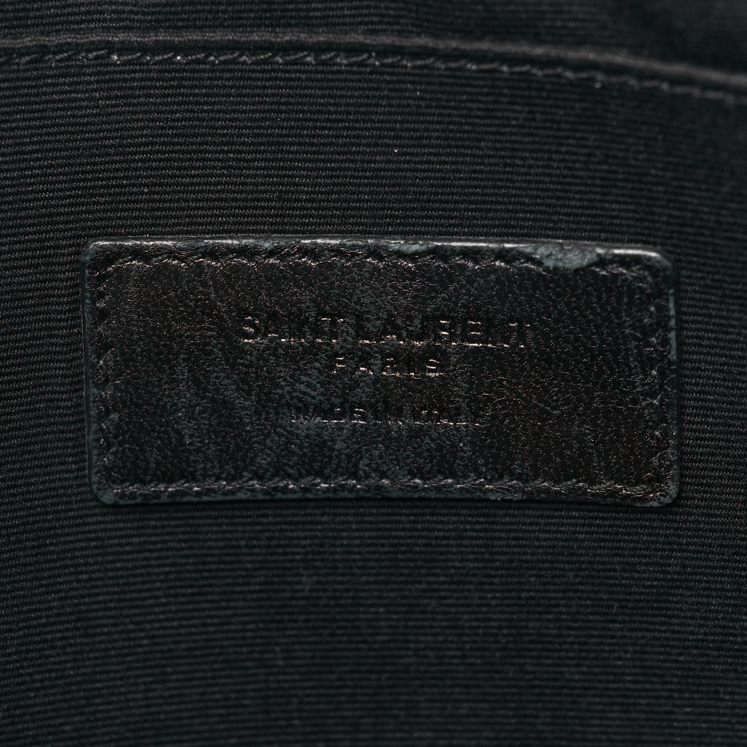 Saint Laurent Grain De Poudre Zipped Tablet Holder Khaki 6 of 9