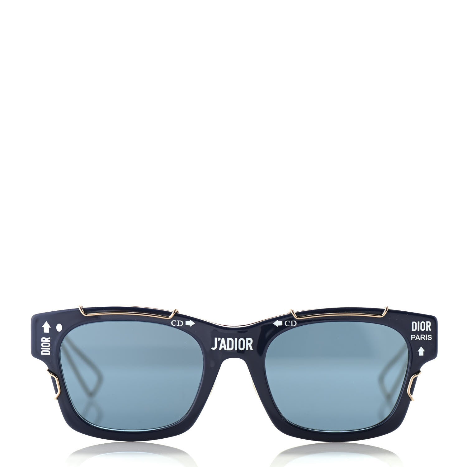 Christian Dior Acetate J'adior Sunglasses Blue 2 of 7