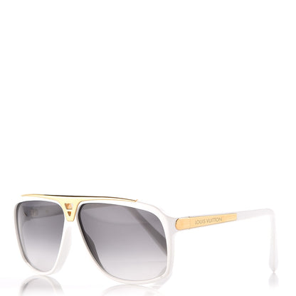 Louis Vuitton Evidence Sunglasses Z0351W White 1 of 9