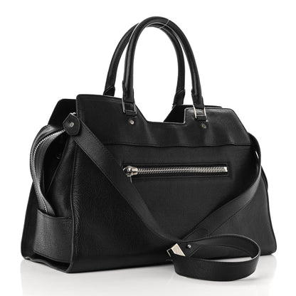Proenza Schouler Vachetta Calfskin Small PS13 Satchel Black 2 of 9