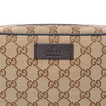 Gucci Monogram Belt Bag Dark Brown 10 of 10