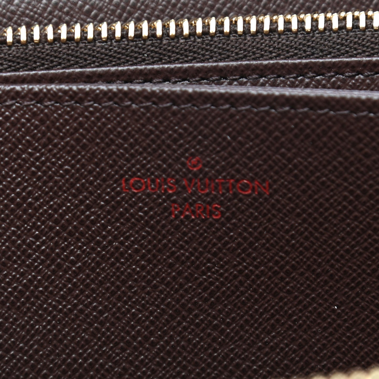 Damier Ebene Zippy Wallet