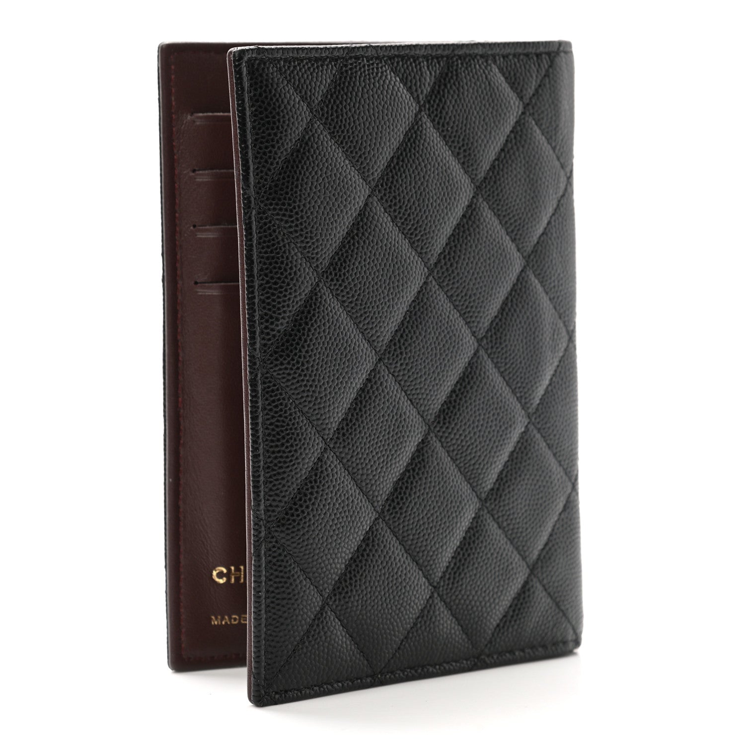 Chanel Caviar Quilted Passport Holder Black 4 of 10