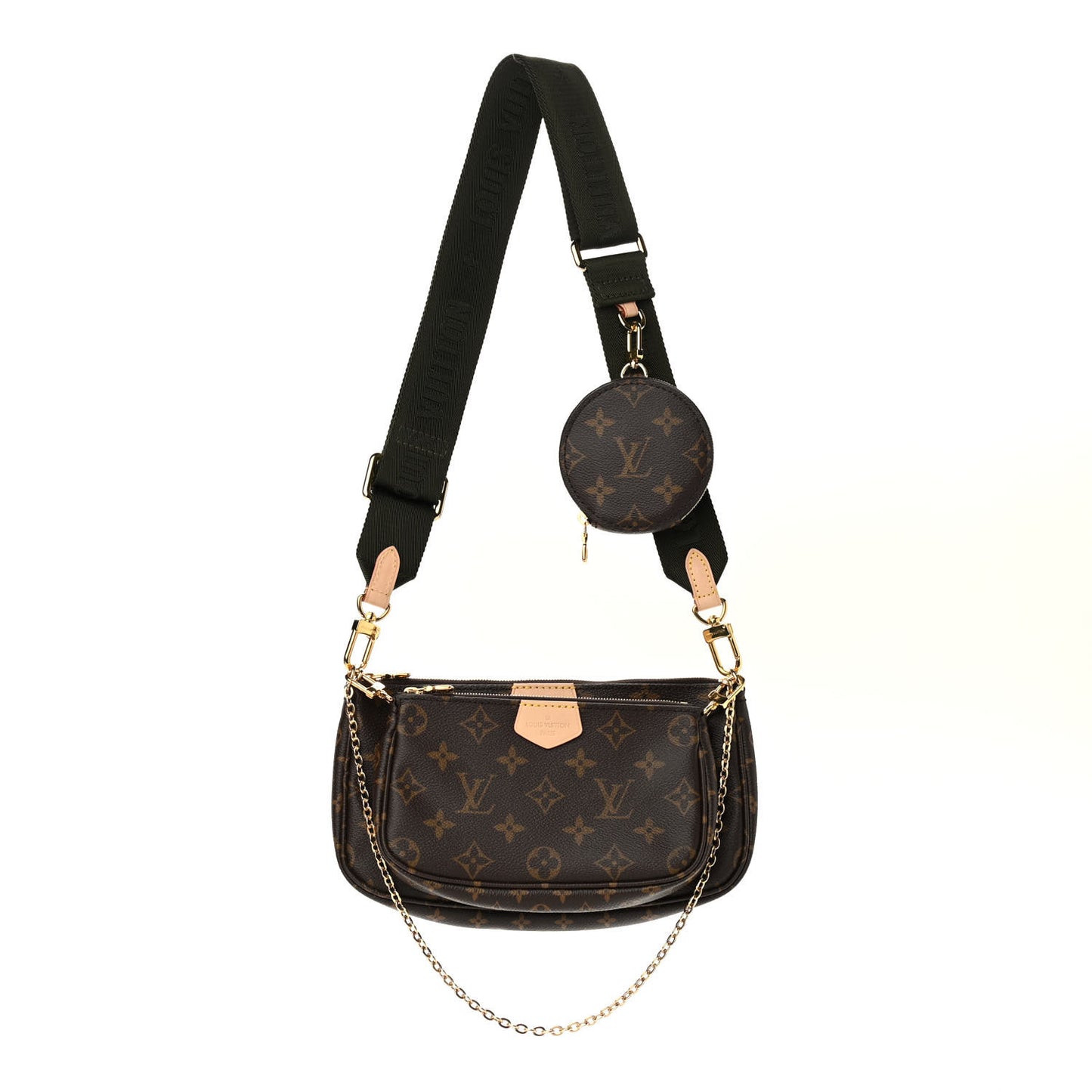 Monogram Multi Pochette Accessories Kaki