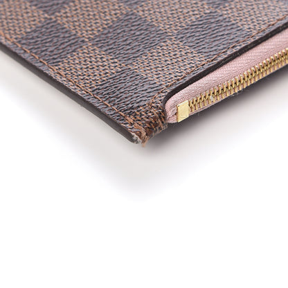 Louis Vuitton Damier Ebene Neverfull MM GM Pochette Rose Ballerine 11 of 13