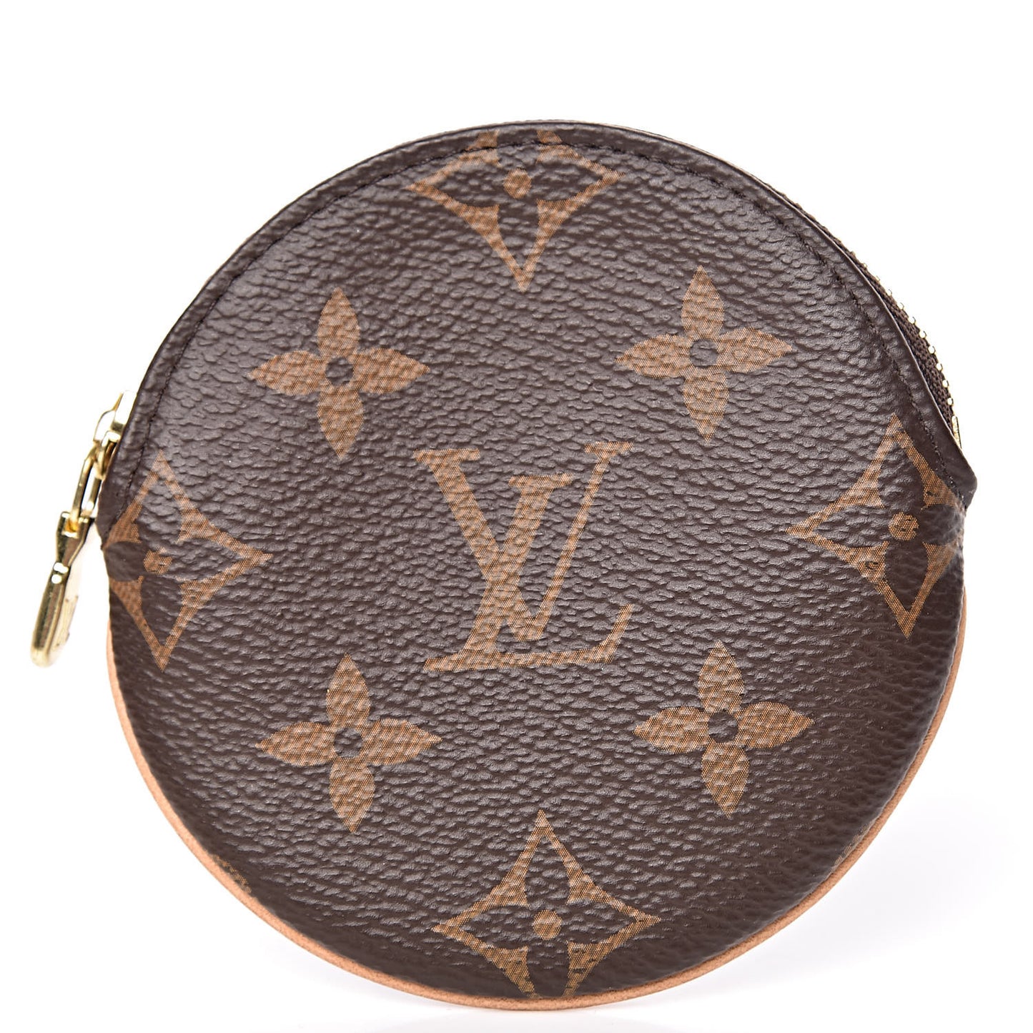 Monogram Round Coin Purse