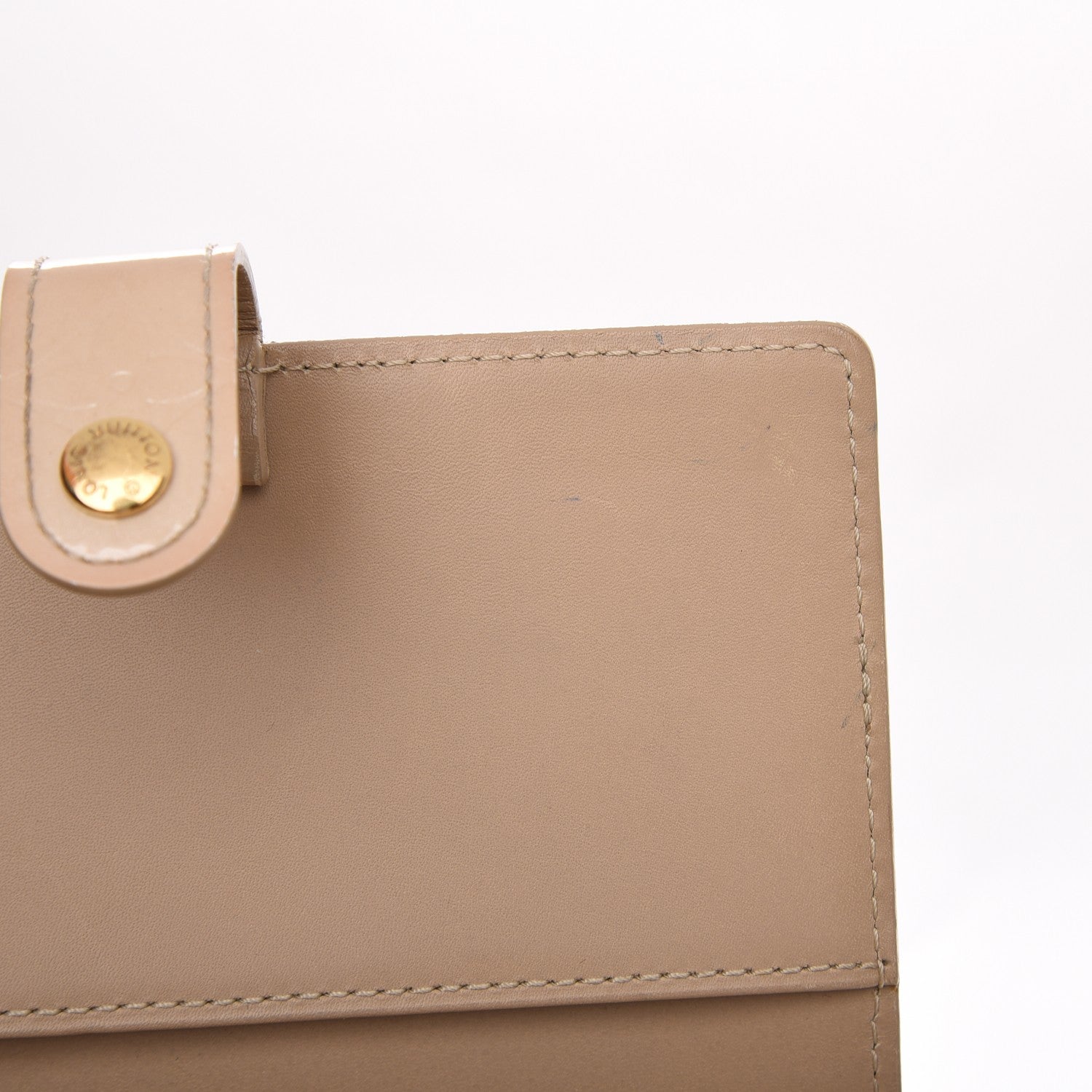 Louis Vuitton Vernis Small Ring Agenda Cover Marshmallow 6 of 11