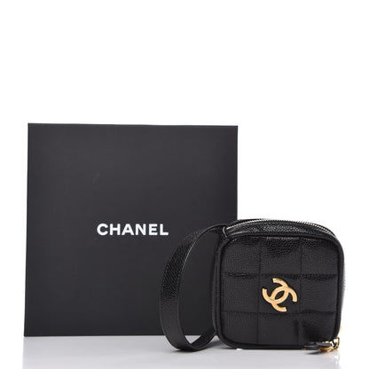 Chanel Caviar Quilted Coin Purse Belt Bag Black 11 of 11