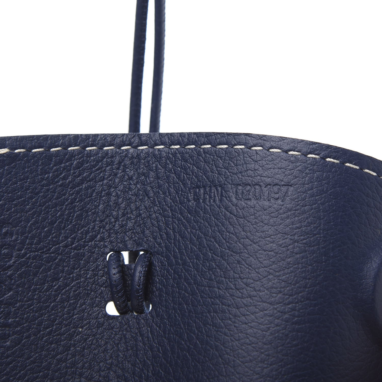 Goyard Calfskin Bag Clip Navy 4 of 6