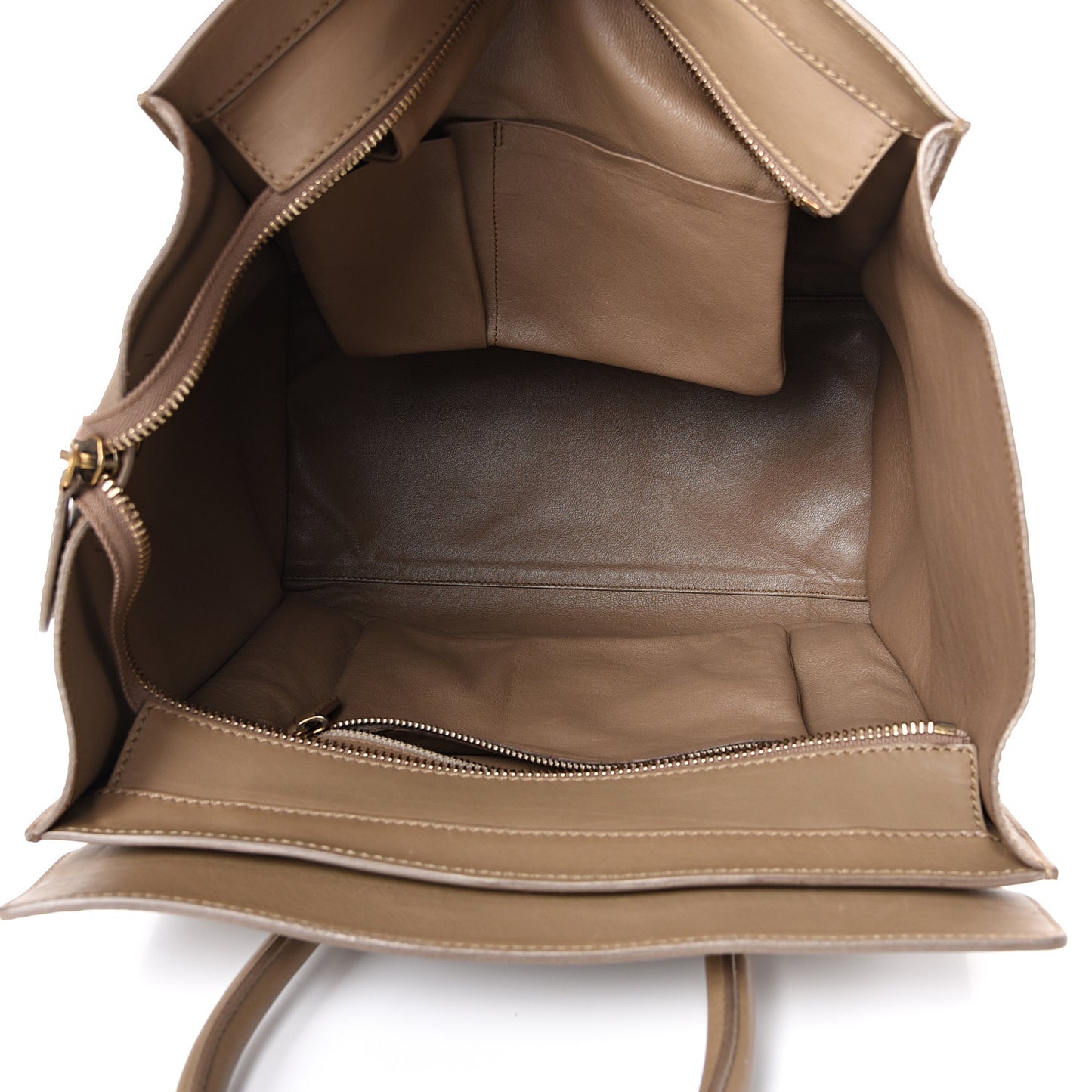 Smooth Calfskin Mini Luggage Dune
