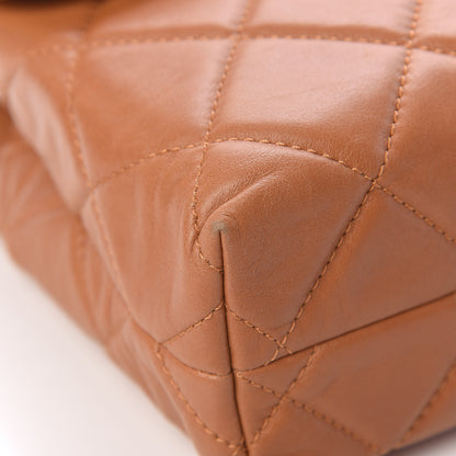 Chanel Calfskin Quilted In the Business Flap Bag Dark Beige 10 of 16