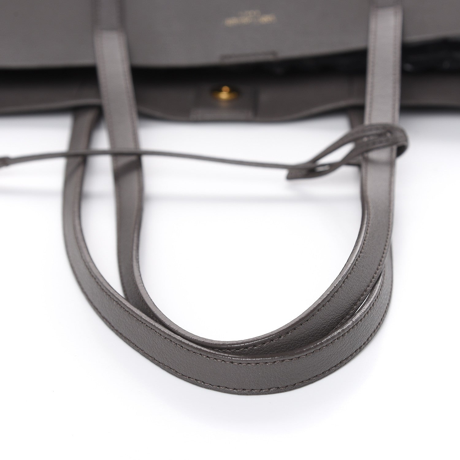 Saint Laurent Calfskin Large Shopping Tote Earth 10 of 12
