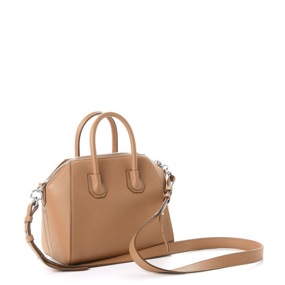 Givenchy Sugar Goatskin Mini Antigona Medium Beige 2 of 12