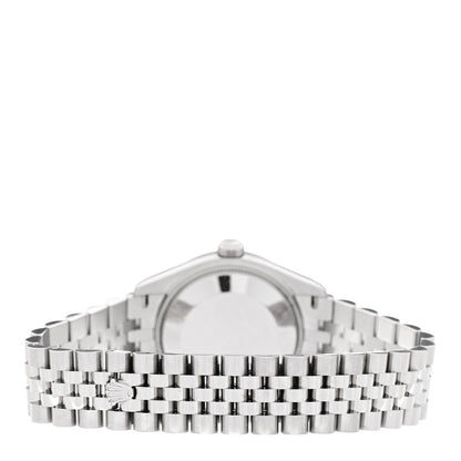 Rolex Stainless Steel 18K White Gold Diamond 31mm Oyster Perpetual Datejust Watch Pink 278274 3 of 5