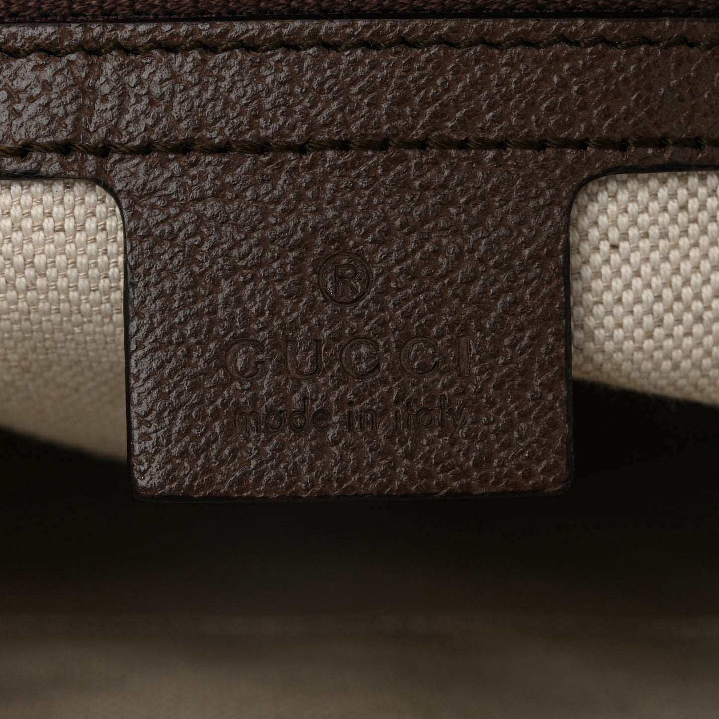 GG Supreme Monogram Web Small Ophidia Messenger Bag Brown
