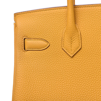 Hermes Togo Birkin 30 Jaune Ambre 21 of 30