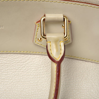 Louis Vuitton Suhali Lockit MM White 10 of 19