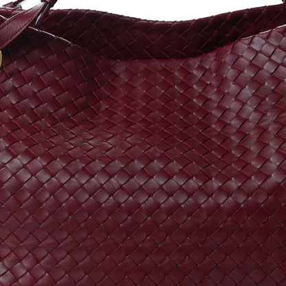 Bottega Veneta Nappa Intrecciato Medium Garda Bag Dark Red 9 of 9