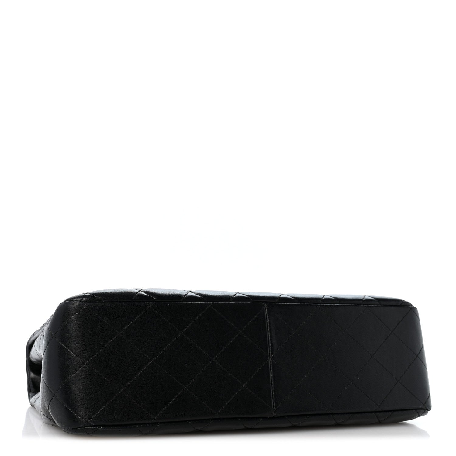 Chanel Lambskin Quilted Jumbo Single Flap Black 4 of 14